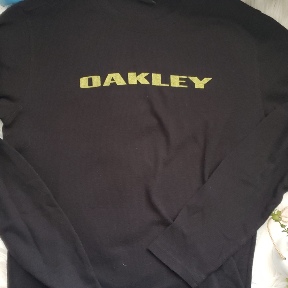 Oakley Black Thermal Long Sleeve Thermal Shirt